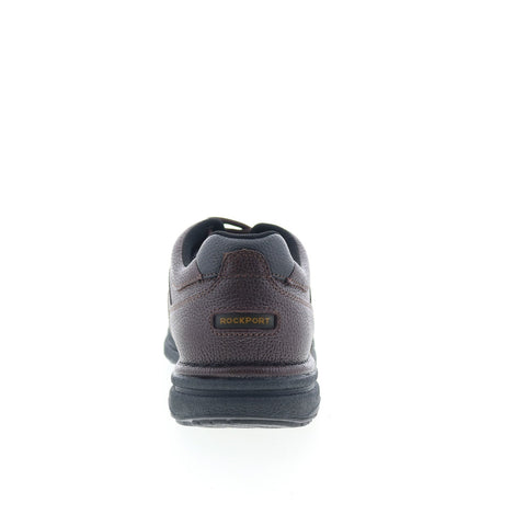 Rockport World Tour Classic Mens Brown Extra Wide Lifetsyle Sneakers Shoes