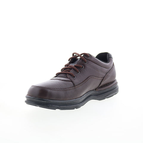 Rockport World Tour Classic Mens Brown Wide Lifestyle Sneakers Shoes
