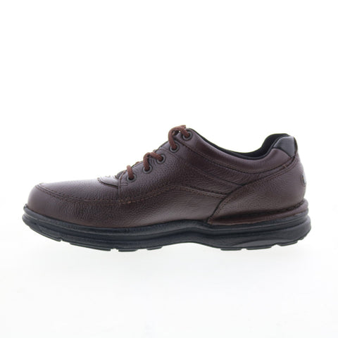 Rockport World Tour Classic Mens Brown Wide Lifestyle Sneakers Shoes