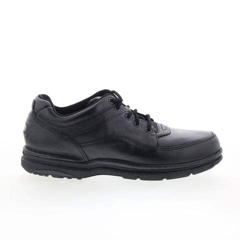 Rockport World Tour Classic Mens Black Extra Wide Lifestyle Sneakers Shoes
