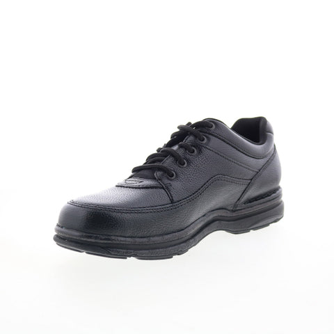 Rockport World Tour Classic Mens Black Extra Wide Lifestyle Sneakers Shoes