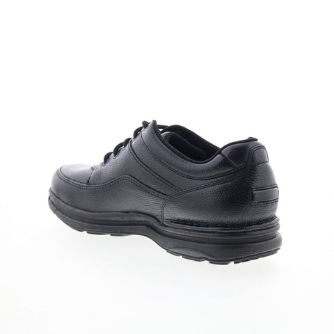 Rockport World Tour Classic Mens Black Extra Wide Lifestyle Sneakers Shoes
