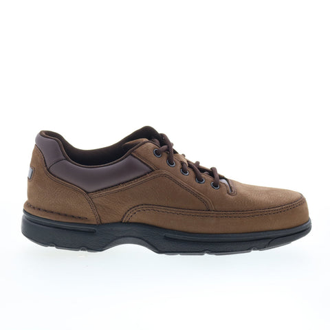 Rockport Eureka K71202 Mens Brown Wide Leather Lifestyle Sneakers Shoes