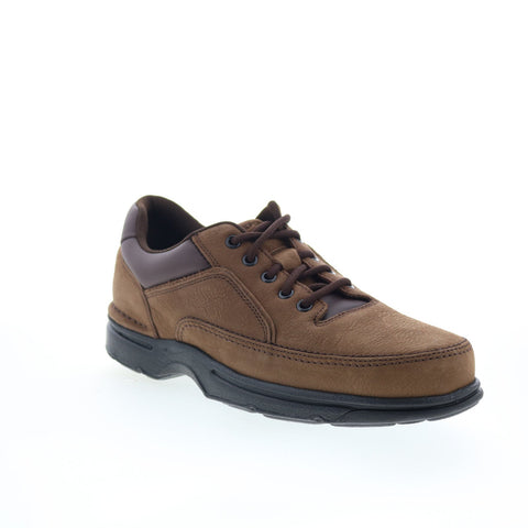 Rockport Eureka K71202 Mens Brown Wide Leather Lifestyle Sneakers Shoes