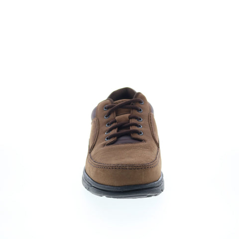 Rockport Eureka K71202 Mens Brown Wide Leather Lifestyle Sneakers Shoes