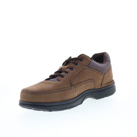 Rockport Eureka K71202 Mens Brown Wide Leather Lifestyle Sneakers Shoes