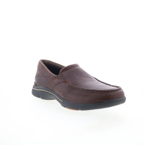 Rockport Eberdon K71229 Mens Brown Loafers & Slip Ons Casual Shoes