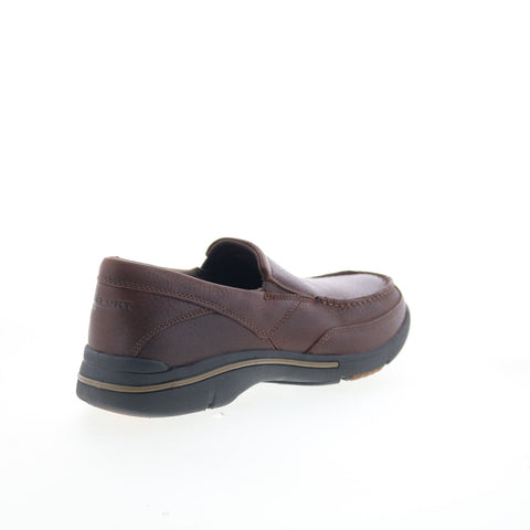 Rockport Eberdon K71229 Mens Brown Wide Loafers & Slip Ons Casual Shoes