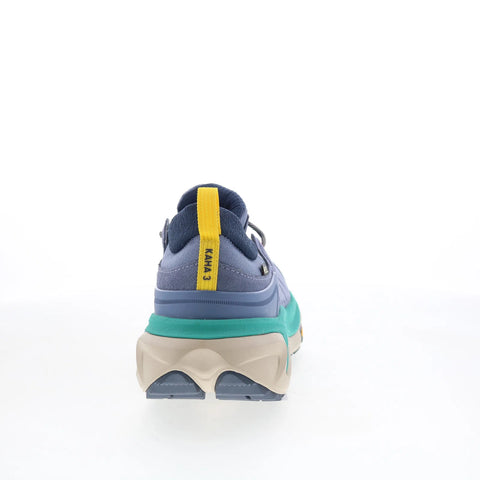 Hoka Kaha 3 Low GTX 1162533-AGM Womens Blue Nubuck Athletic Hiking Shoes