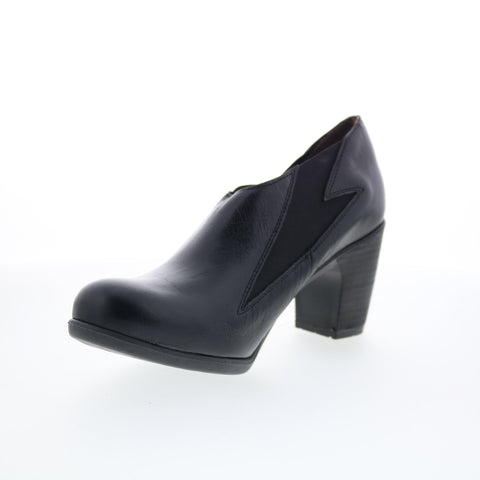 Fly London Kaia KAIA974FLY-000 Womens Black Leather Pumpss Heels Shoes