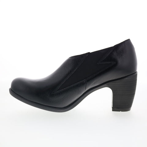 Fly London Kaia KAIA974FLY-000 Womens Black Leather Pumpss Heels Shoes