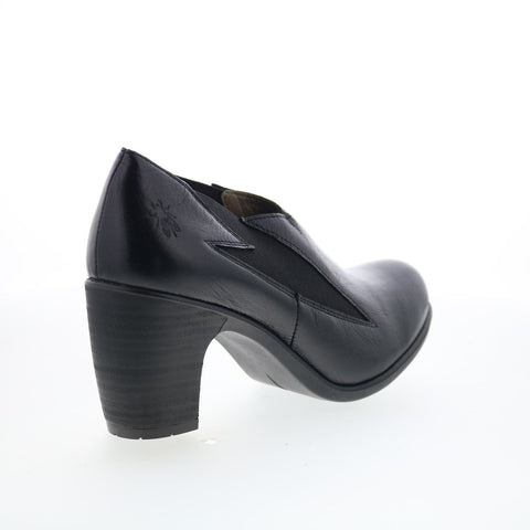 Fly London Kaia KAIA974FLY-000 Womens Black Leather Pumpss Heels Shoes