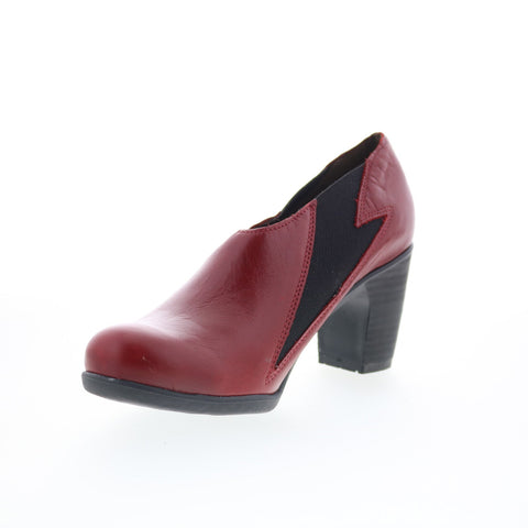 Fly London Kaia KAIA974FLY-001 Womens Red Leather Pumpss Heels Shoes