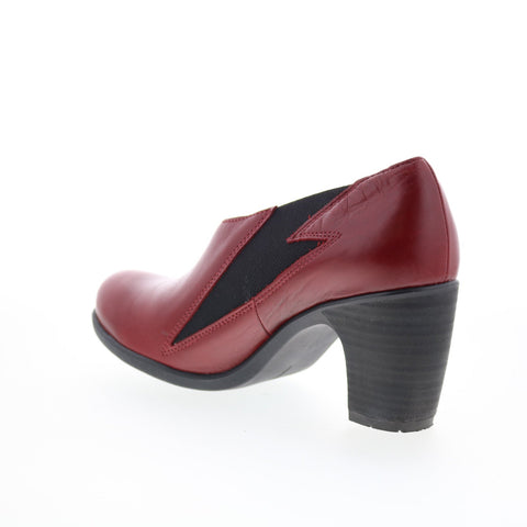 Fly London Kaia KAIA974FLY-001 Womens Red Leather Pumpss Heels Shoes