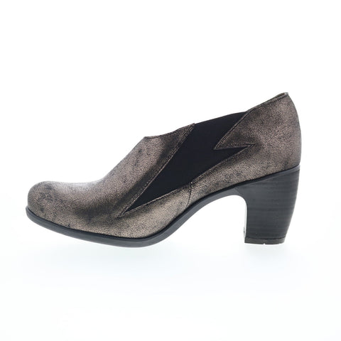 Fly London Kaia KAIA974FLY-002 Womens Gray Leather Pumpss Heels Shoes