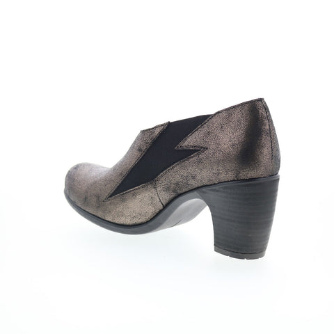 Fly London Kaia KAIA974FLY-002 Womens Gray Leather Pumpss Heels Shoes