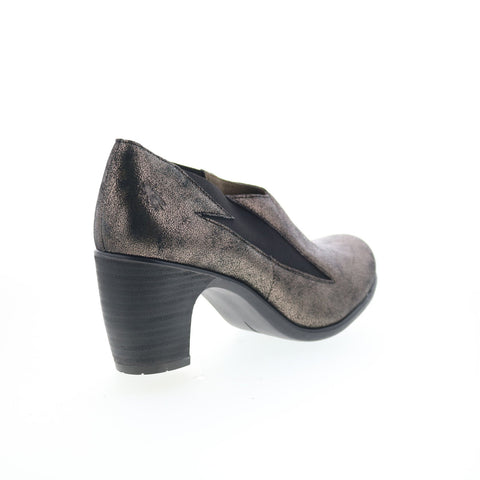 Fly London Kaia KAIA974FLY-002 Womens Gray Leather Pumpss Heels Shoes