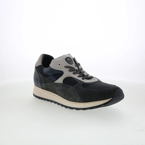 Pajar Kaju PDPAS00559.01 Mens Gray Leather Lace Up Lifestyle Sneakers Shoes
