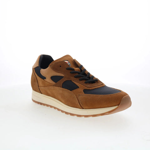 Pajar Kaju PDPAS00559.01 Mens Brown Suede Lace Up Lifestyle Sneakers Shoes