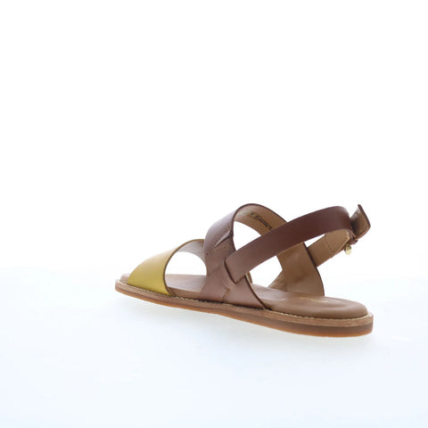 Clarks Karsea Strap 26171873 Womens Brown Leather Strap Sandals Shoes