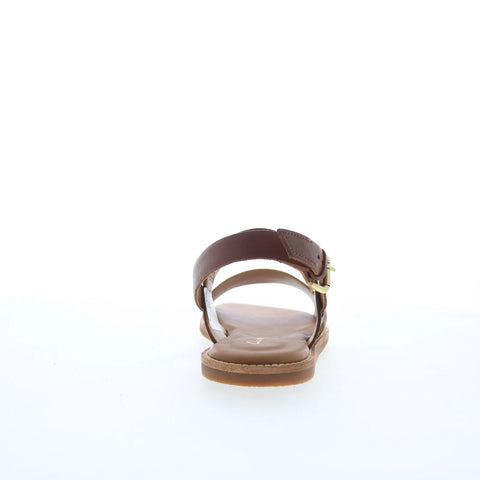 Clarks Karsea Strap 26171873 Womens Brown Leather Strap Sandals Shoes