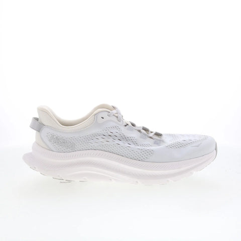 Hoka Kawana 2 1147913-AMC Womens Gray Canvas Athletic Running Shoes