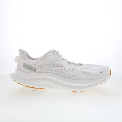 Hoka Kawana 2 1147930-WNOL Mens White Mesh Lace Up Athletic Running Shoes