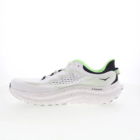 Hoka Kawana 2 1147930-WTTR Mens White Mesh Lace Up Athletic Running Shoes