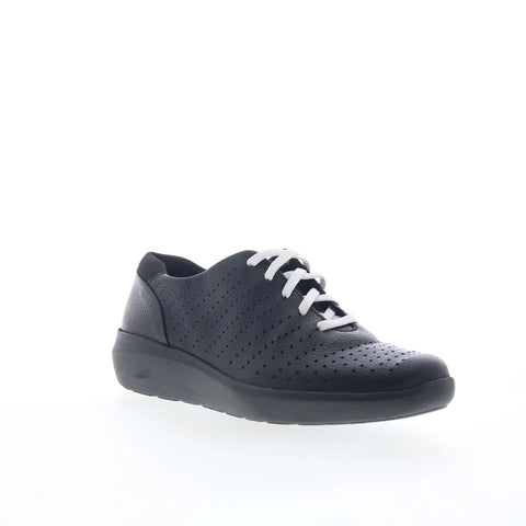 Clarks Kayleigh Aster 26164853 Womens Black Lifestyle Sneakers Shoes