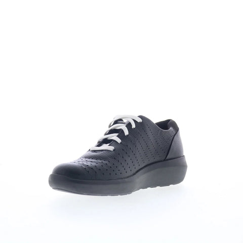 Clarks Kayleigh Aster 26164853 Womens Black Lifestyle Sneakers Shoes