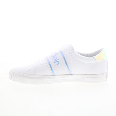Calvin Klein Clairen2 KCCLAIREN2 Womens White Lifestyle Sneakers Shoes