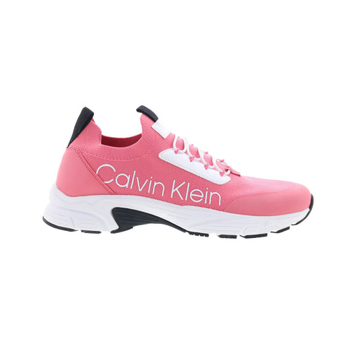 Calvin Klein Vianna KCVIANNA Womens Pink Mesh Lifestyle Sneakers Shoes