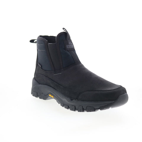 Kodiak Tarbot Modern Utility Mens Black Leather Slip On Work & Safety Boots