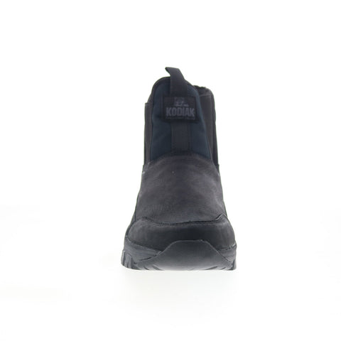 Kodiak Tarbot Modern Utility Mens Black Leather Slip On Work & Safety Boots