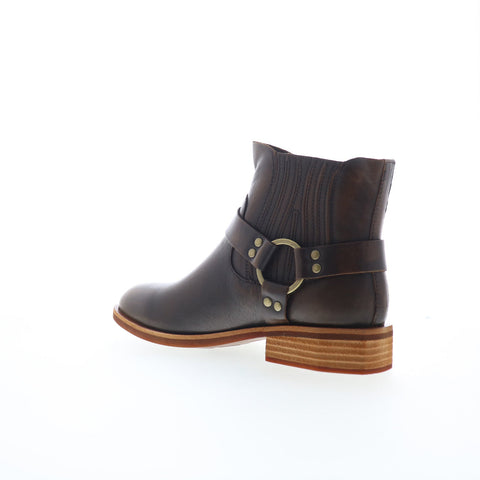 Kork-Ease Elsbury KE0025857 Womens Brown Leather Ankle & Booties Boots