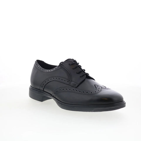 Rockport Keegan RMKEEGAN Mens Black Wide Oxfords Wingtip & Brogue Shoes