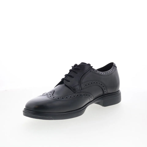 Rockport Keegan RMKEEGAN Mens Black Wide Oxfords Wingtip & Brogue Shoes