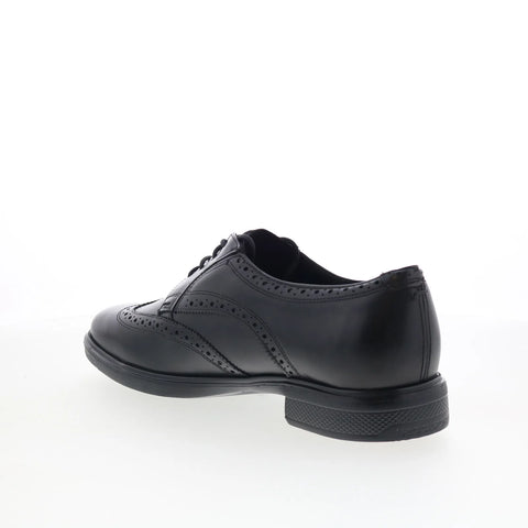 Rockport Keegan RMKEEGAN Mens Black Wide Oxfords Wingtip & Brogue Shoes