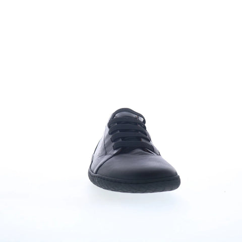 Miz Mooz Kendal Womens Black Leather Slip On Lifestyle Sneakers Shoes