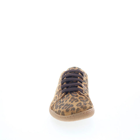 Miz Mooz Kendal Womens Brown Suede Slip On Lifestyle Sneakers Shoes