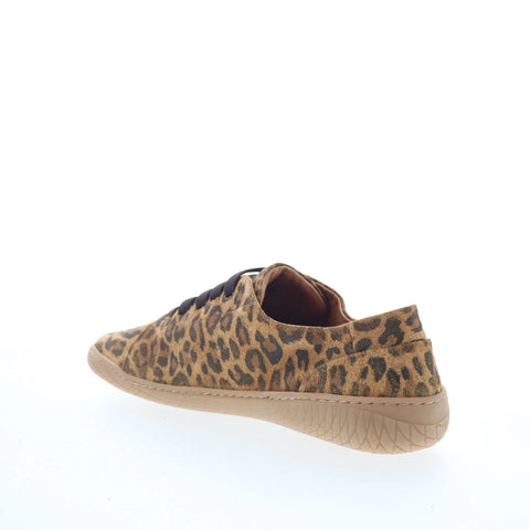 Miz Mooz Kendal Womens Brown Suede Slip On Lifestyle Sneakers Shoes