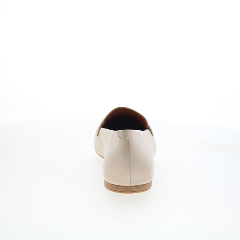 Miz Mooz Ken Womens Beige Leather Slip On Loafers & Slip Ons Casual Shoes