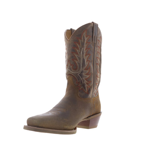 Laredo Boots Kent 70024 Mens Brown Leather Cowboy Western Boots