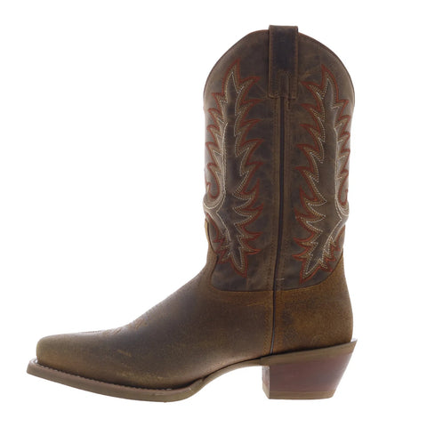 Laredo Boots Kent 70024 Mens Brown Leather Cowboy Western Boots