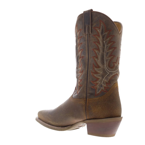Laredo Boots Kent 70024 Mens Brown Leather Cowboy Western Boots