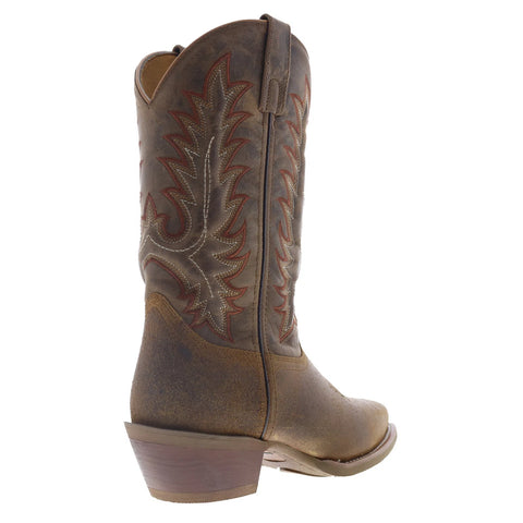 Laredo Boots Kent 70024 Mens Brown Leather Cowboy Western Boots