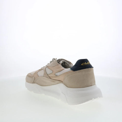 Pajar Keto 75268 Mens Beige Suede Lace Up Lifestyle Sneakers Shoes