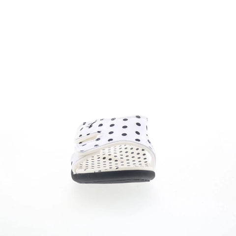 Spenco Kholo Dot SP1135WHT Womens White Synthetic Slides Sandals Shoes