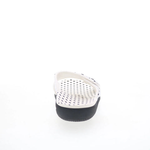 Spenco Kholo Dot SP1135WHT Womens White Synthetic Slides Sandals Shoes
