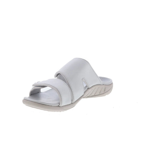 Spenco Kholo Nuevo SP1064GGR Womens Gray Wide Synthetic Slides Sandals Shoes
